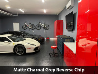 Matte Charcoal Grey Reverse Chip