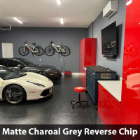 Matte Charcoal Grey Reverse Chip